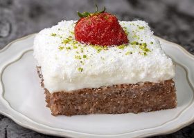 طريقة عمل الكيكة القبرصية