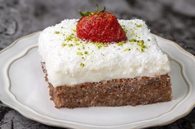 طريقة عمل الكيكة القبرصية