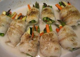 طريقة عمل لفائف السمك