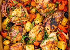 طريقة عمل صينية صدور دجاج