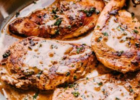طريقة عمل صدور دجاج بخل البلسمك