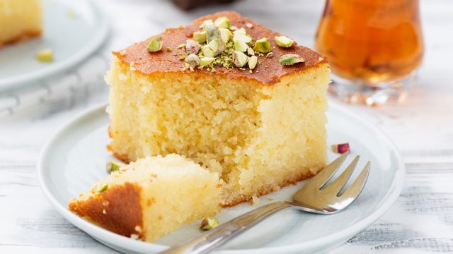 طريقة عمل كيكة الريفاني التركية