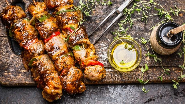 طريقة عمل ساتي الدجاج الآسيوي