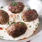 طريقة عمل صينية كفتة اللحم بالطحينة