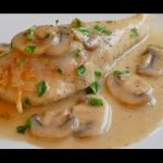 طريقة عمل فيليه السمك بالفطر