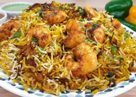 طريقة عمل برياني الروبيان