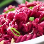 طريقة عمل المكرونة بالشمندر