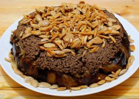 طريقة عمل مقلوبة الباذنجان السوري