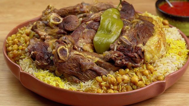 طريقة عمل مجبوس لحم كويتي