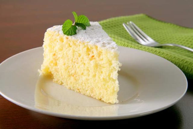 طريقة عمل كيك الفانيليا بدون بيض