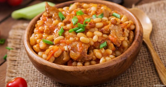 طريقة عمل الفاصوليا البيضاء بالخضار