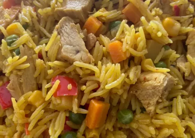 طريقة عمل أرز مكسيكي مدخن