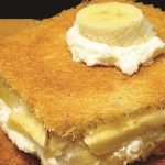 طريقة عمل كنافة بالموز