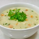 طريقة عمل الشوربة مع الشوفان والخضراوات