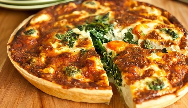 طريقة عمل سبانخ باللحمة و الجبن بالفرن