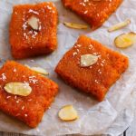 طريقة عمل بسبوسة الجزر