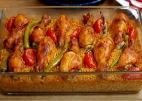 طريقة عمل صينية برغل بالدجاج