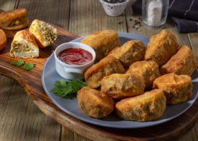 طريقة عمل مبطن البطاطس الليبي