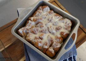 طريقة عمل كيكة كرات القرفة