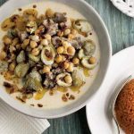 طريقة عمل اللوز الأخضر باللبن