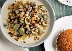 طريقة عمل اللوز الأخضر باللبن