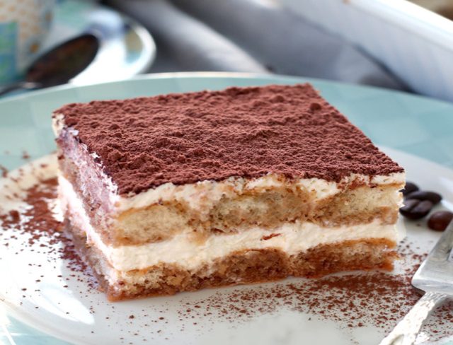 طريقة عمل ايس كريم تيراميسو