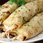 طريقة عمل كريب الجبنة والبقدونس