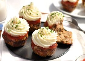 طريقة عمل كب كيك اللحم