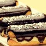 طريقة عمل الاكلير كيك