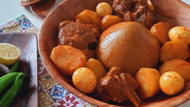 طريقة عمل البازين الليبي