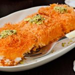 طريقة عمل الكنافة الخشنة الشهية