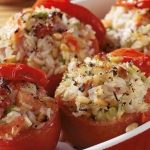 طريقة طماطم محشية بالأرز بالفرن