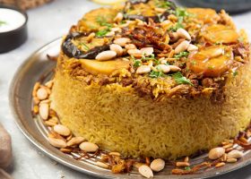 طريقة عمل مقلوبة الدجاج والخضار