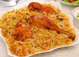 طريقة عمل الرز الكشميري بالدجاج