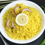 طريقة عمل أرز بالليمون وجوز الهند