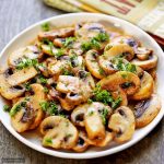 طريقة عمل فطر مطفى بالكزبرة