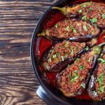 طريقة عمل باذنجان شيخ المحشي