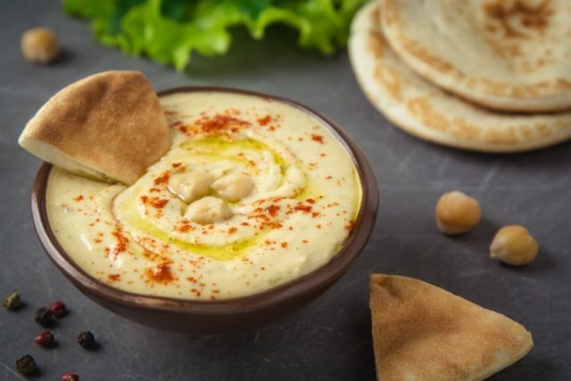 طريقة عمل حمص باليقطين المشوي