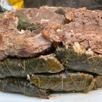 طريقة عمل ورق العنب باللحمة الضانى