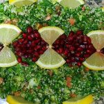 طريقة عمل سلطة ورق العنب بالبرغل