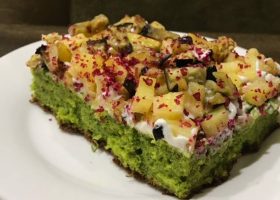 طريقة عمل كيكة الفلافل بالفرن