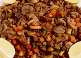 طريقة عمل مفركة فطر بالبيض