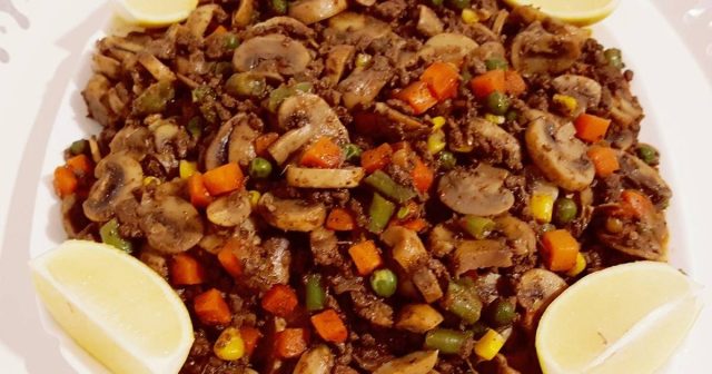 طريقة عمل مفركة فطر بالبيض