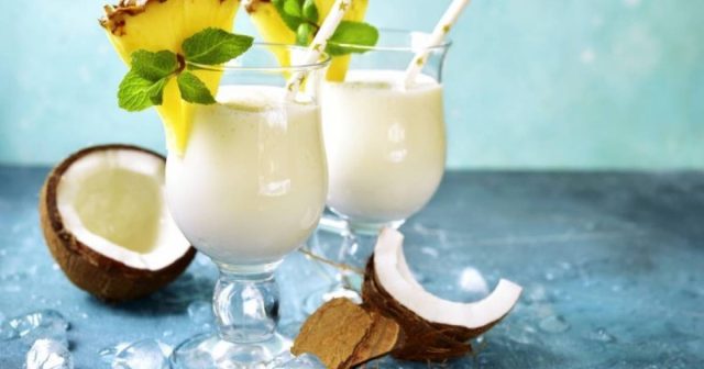 طريقة عمل سموثي جوز الهند