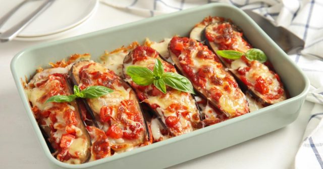 طريقة عمل بارميجانا الباذنجان الايطالي