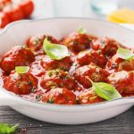 طريقة عمل كرات اللحم مع المارينارا صوص دايت