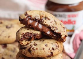 طريقة عمل كوكيز طبقتين