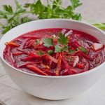 طريقة عمل شوربة الشمندر والجزر والعدس