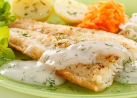 طريقة عمل سمك الهامور بحليب جوز الهند