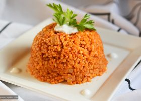 طريقة عمل برغل مفلفل بلسان العصفور